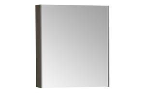 VitrA 620x695mm Mirrored Cabinet (RH Hinge) - Brushed Chrome